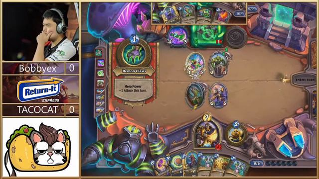 BOBBYEX vs TACOCAT - Top 8 | Hearthstone $1000 TGS 2 Year Anniversary Bracket смотреть онлайн