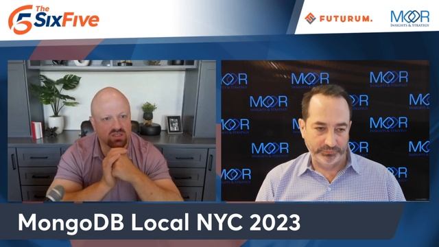 MongoDB Local NYC 2023 - Episode 173 - Six Five Podcast смотреть онлайн