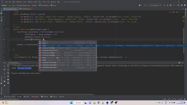 #28 Understanding Collectors.toList() and Collectors.toSet() | Java Stream смотреть онлайн