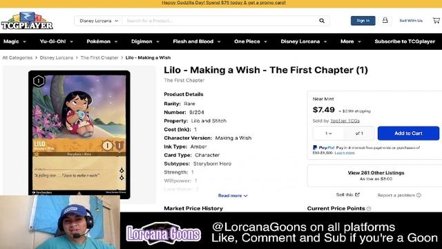 DISNEY LORCANA MARKET WATCH (NEXT WAVE FINALLY DROPS THE PRICES DOWN!!) - Ep. 14 Friday 11/3 смотреть онлайн