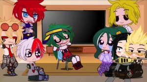 Реакция Мга на «Деку Ау» «Bad apple» •Nicka_Play•