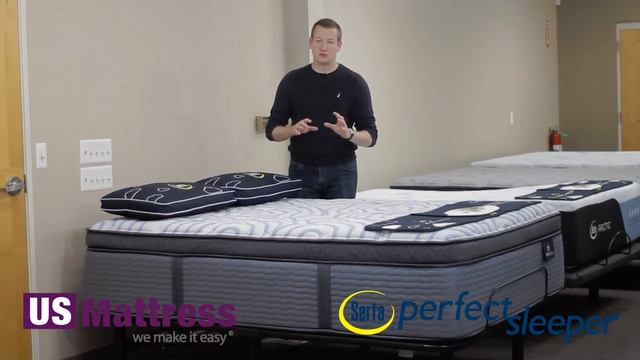 Serta Perfect Sleeper Luminous Sleep Medium Pillow Top | Expert Review смотреть онлайн