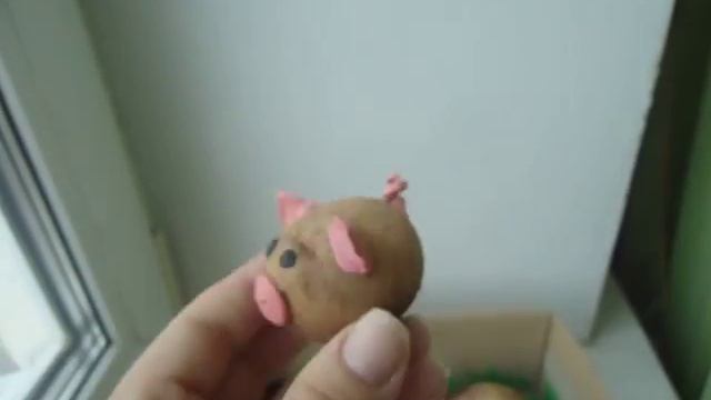 Поделка из картошки для детского сада. Свинка и поросята. Быстро и просто. смотреть онлайн