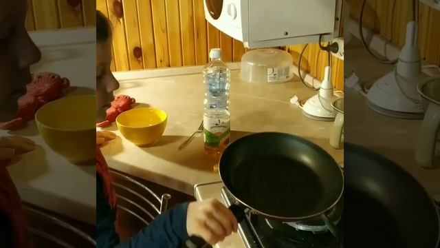 Жарим хлебушек