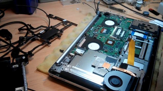 Чистка ноутбука Asus n750j смотреть онлайн