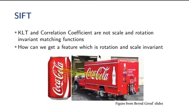 Lec19 SIFT смотреть онлайн