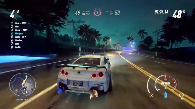 Need for Speed™ Heat - Nissan GTR R35 Sprint Race (Hard Difficulty) смотреть онлайн