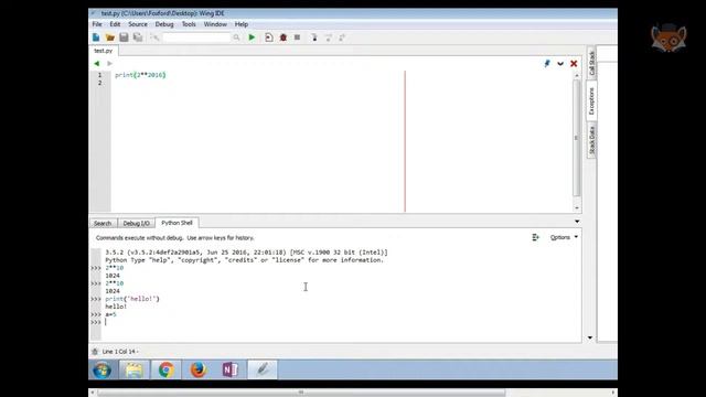 Занятие 1 Введение в язык программирования Python Целочисленная арифметика смотреть онлайн