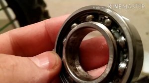 Разборка и смазка подшипников на эндуро и кросс мотоцикле.