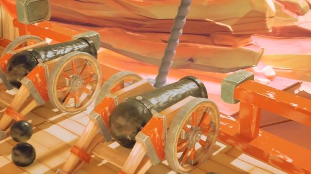 Stylized 3d location cinematic | Airship 3d model | Unreal Engine 5 смотреть онлайн