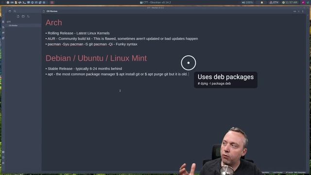 Fedora vs Debian and Arch Linux смотреть онлайн