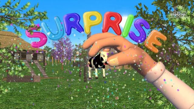 Learn Colors with Surprise Eggs - Zenon the Farmer | Let's Play Kingdom смотреть онлайн