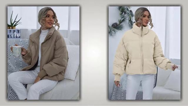 Утепленная куртка на молнии | Insulated jacket with zipper смотреть онлайн