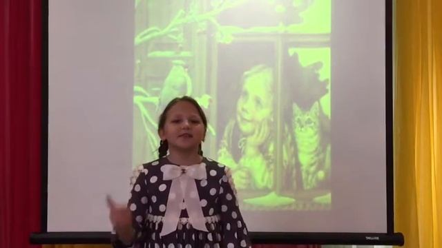 Кожина Ева. А А Фет «Мама глянь ка из окошка» смотреть онлайн