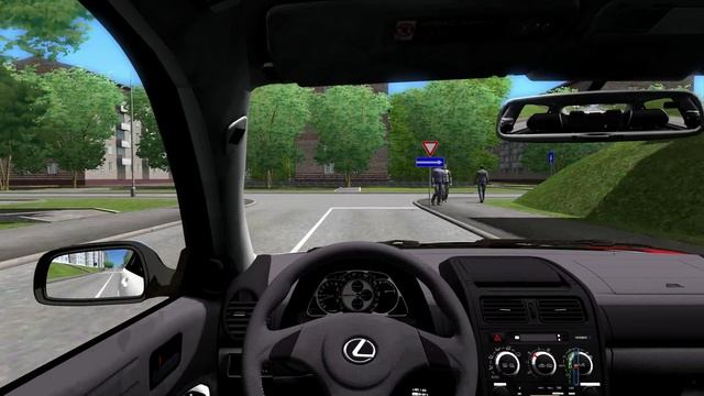 City Car Driving 1.3.1 Lexus IS 300 (G27 + Trackir5) HD смотреть онлайн