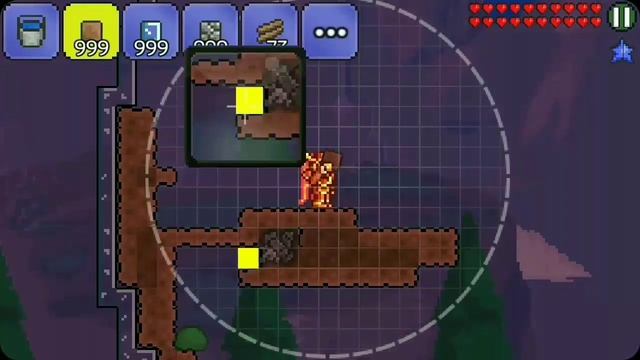 [Terraria] Мини мир в стекле//Красивые постройки #1 смотреть онлайн
