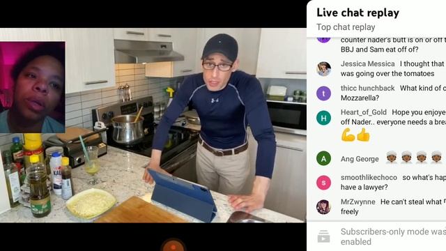Nader Serving Up Lasagna & Sass After 7 Day "Brain Break" - React part 1 смотреть онлайн