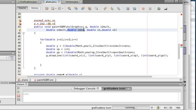 Graficar funcion cuadrada en java swing - tutorial y codigo fuente смотреть онлайн
