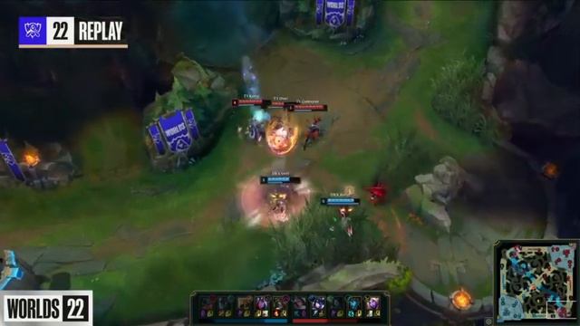 DRX Deft Head Scratch - League of Legends Worlds 2022 Game 4 смотреть онлайн