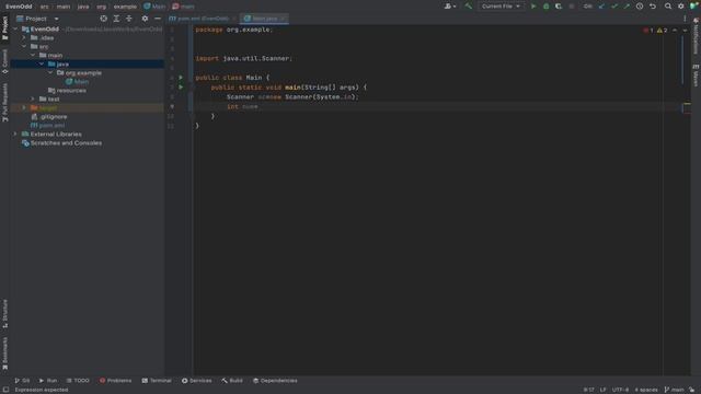 Even or Odd Number Check in Java смотреть онлайн