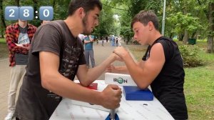 Восьмиклассник ПРОТИВ ВСЕХ желающих #2 | Армрестлинг в Атажукинском Парке города Нальчик