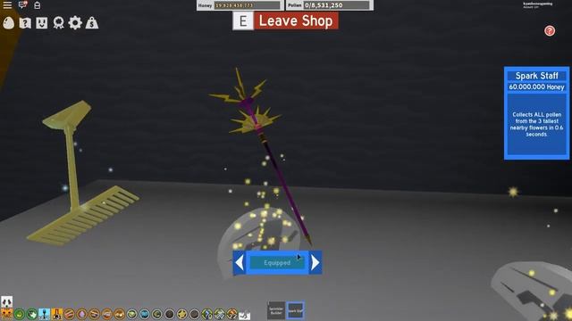 SPARK STAFF VS. PORCELAIN DIPPER!!! ROBLOX BEE SWARM SIMULATOR!!! #121 смотреть онлайн