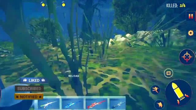 Dino Hunter 3D: Shooting Game Android Gameplay - Wild Dinosaur Walkthrough Hunting Gameplay смотреть онлайн
