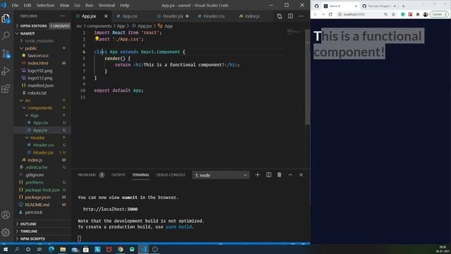 React Mega Tutorial - Project 1, Part 6 | 3..2..1.. Code | Building And Styling The Header смотреть онлайн