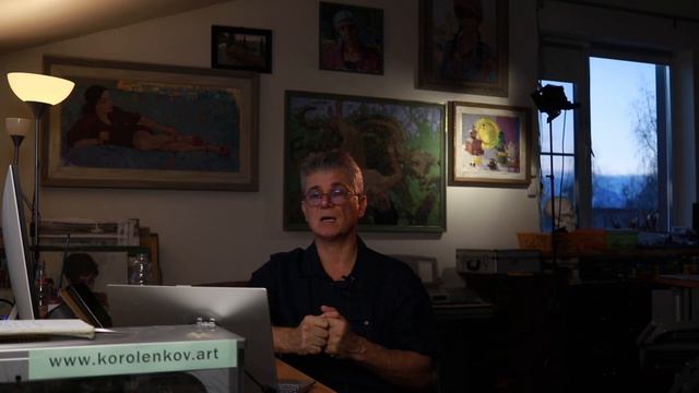 1080 СВЕТЛАЯ ЖИВОПИСЬ _ рисование. Короленков смотреть онлайн