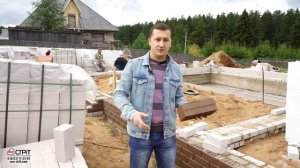 Строительство 2-этажного кирпичного дома площадью 150 кв.м.