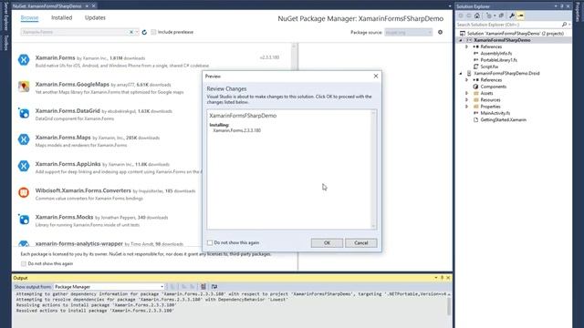 Add Xamarin.Forms Nuget Package to F# Portable Class Library смотреть онлайн