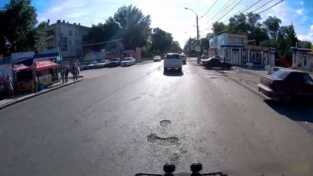 Квадроцикл Hummer 250CC - 5. По Управе. Путь к ТЦ Виктория смотреть онлайн