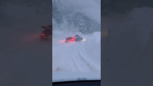 Porsche 964 RWB Moskow winter 2023 by Markovsky