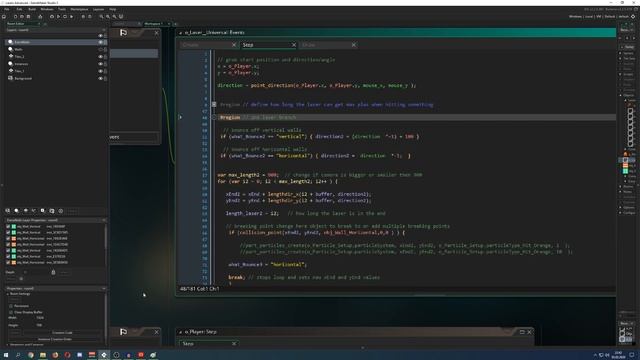 ? Reflecting laser beam - 1 am first! [Game Maker Studio 2 | Advanced] смотреть онлайн