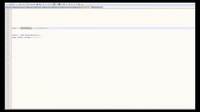 33 - Уроки PHP. Формат даты смотреть онлайн