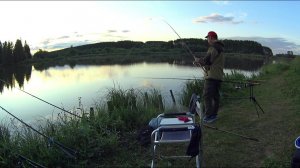 Рыбалка на карася и карпа на пруду.Карась на донку.Летняя рыбалка.Насадка на Карася.