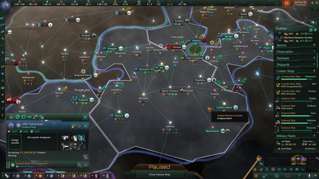 Stellaris: United Nations of Earth Playthrough (Episode 8) смотреть онлайн