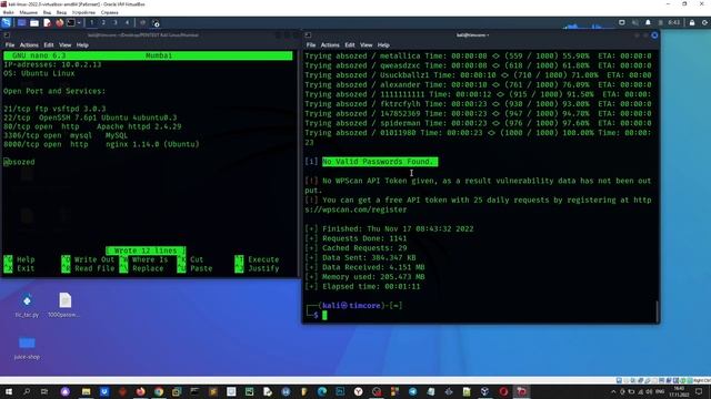 #25 Пентест с помощью Kali Linux. Сканирование служб Mumbai. смотреть онлайн