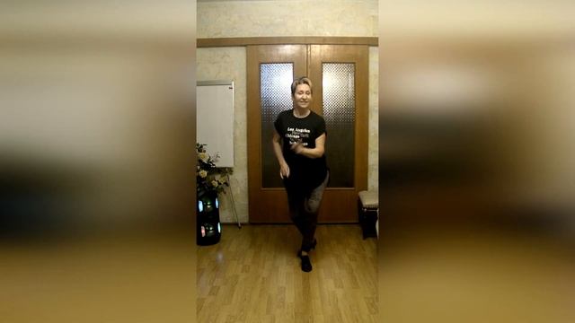 Учим медленный джайв или свинг. Танцуем все вместе!! смотреть онлайн