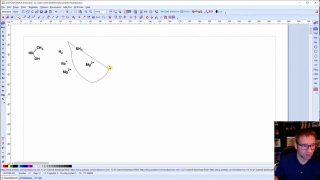 Intro to ChemSketch Part 1 Basic Structures смотреть онлайн