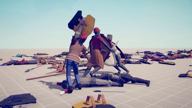 The Biggest Battle Royale with Ragdoll – TABS – Who will win? смотреть онлайн