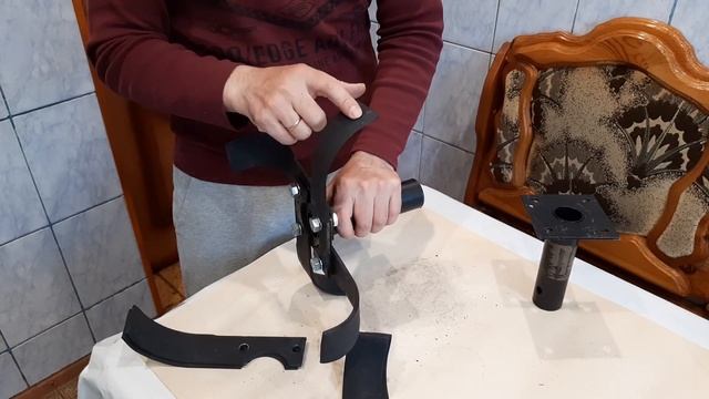 Мотоблок Агат. Сборка и установка дополнительных фрез. смотреть онлайн