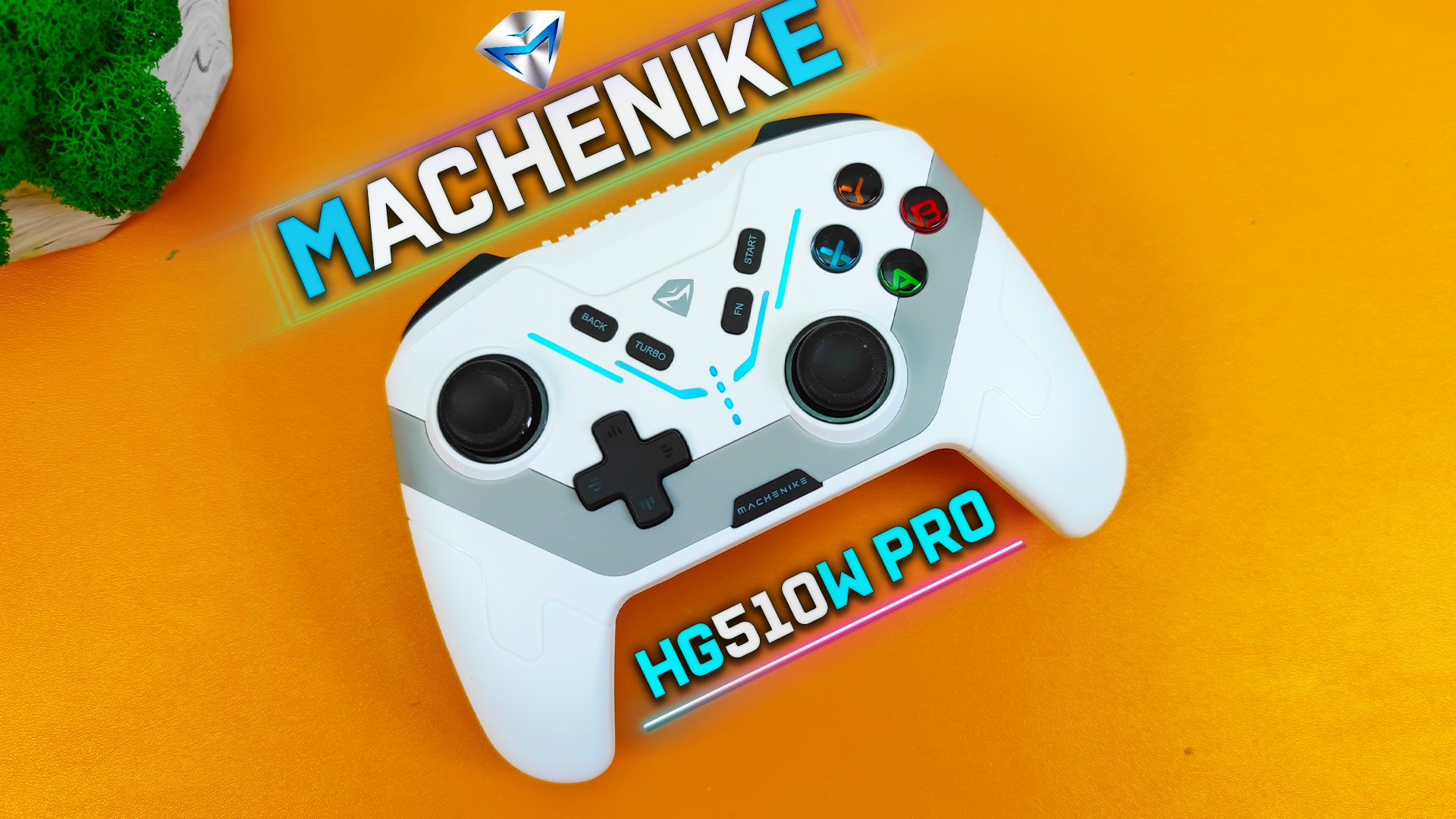 ЛУЧШИЙ ГЕЙМПАД - Machenike HG510W PRO с Гироскопом и Макросами для ПК, ANDROID , IOS и Switch ! смотреть онлайн
