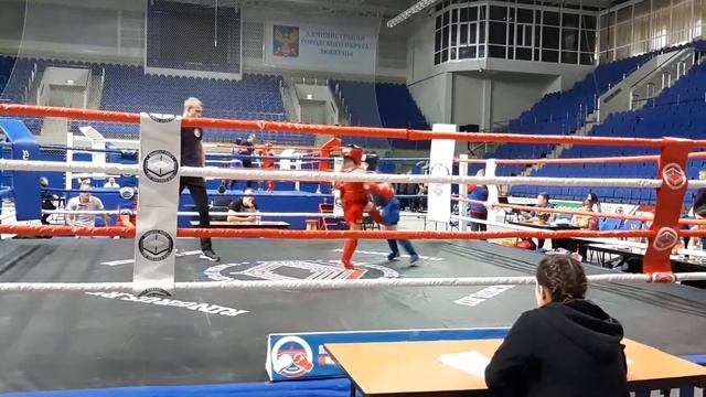 Канакина Ева (Академия Муай Тай) красный угол. победа единогласным решением смотреть онлайн