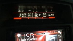 Бортовой компьютер Mitsubishi Pajero 4 (доработка, вывод дополнительной информации)