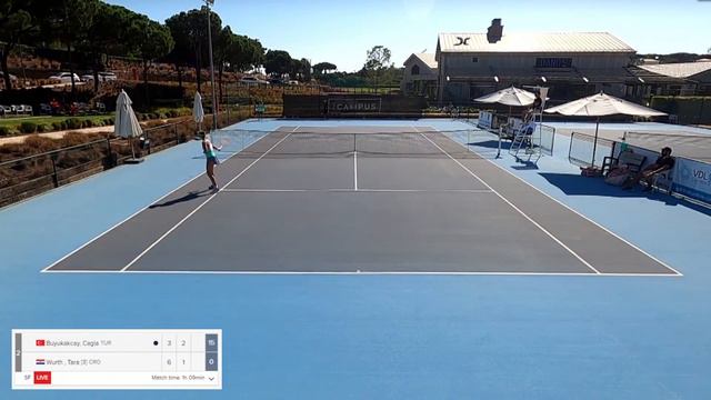 Cagla Buyukakcay vs. Tara Wurth - SF The Campus Ladies Open: смотреть онлайн