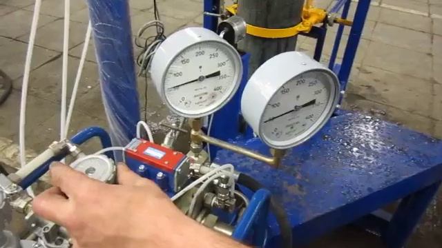 Стенд гидроиспытаний ГАКС-СГ-219 ч.7