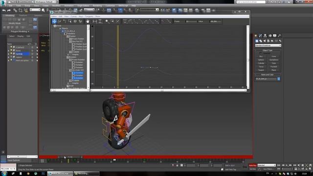 Создание зацикленной анимации в 3Ds Max смотреть онлайн