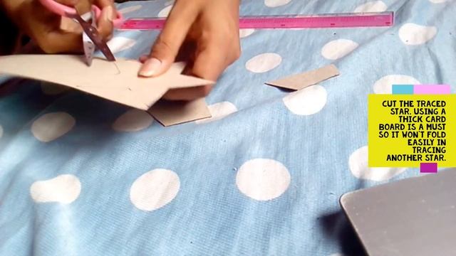 D.I.Y. SESSION | How To Make Easy Star Shape Pattern.