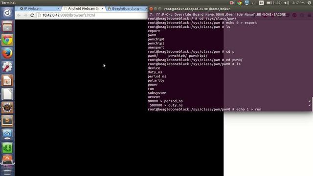 PWM Android App for BeagleBone Black смотреть онлайн